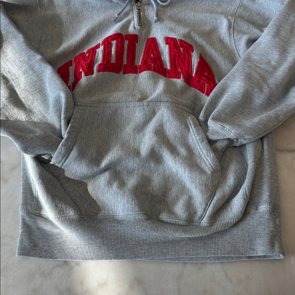 Indiana University Hoosiers Vintsge Hoodie by Steve & Barry's - Picture 14 of 15